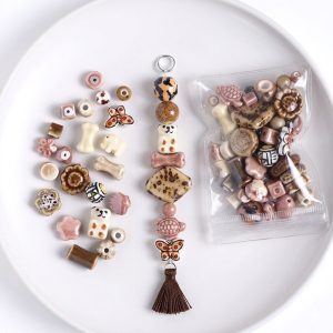 Alternative view of 100%純棉手工編織斜跨包DIY